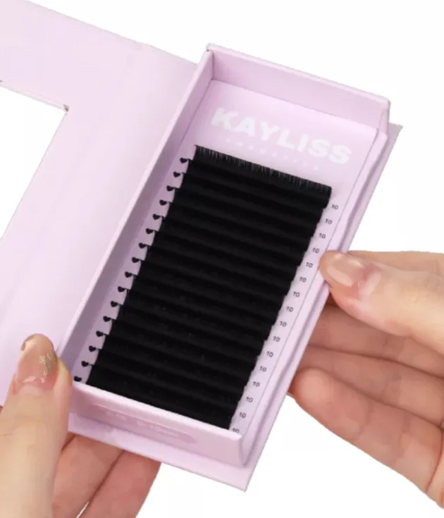 Cils individuels intérieur boite - Kayliss Cosmetics