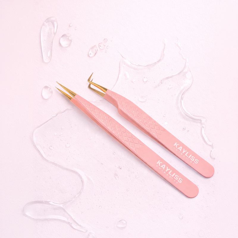 Duo de pinces à extensions de cils Kayliss Cosmetics