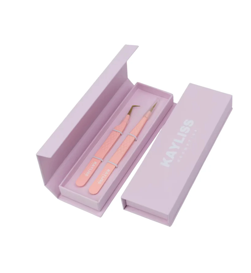 Duo de pinces à extensions de cils - Kayliss Cosmetics