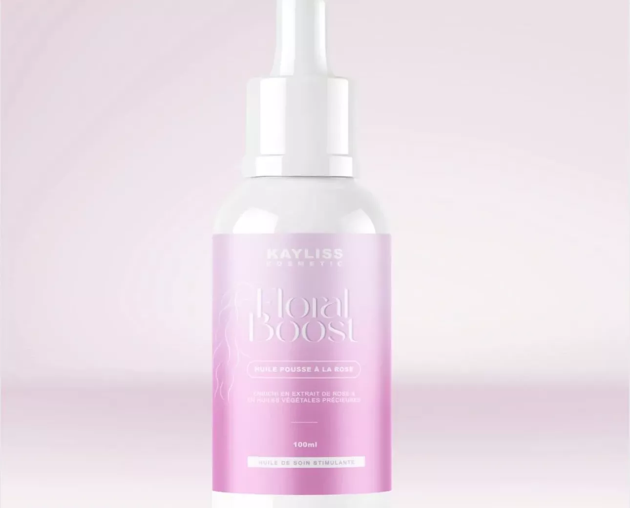 Huile de pousse cheveux à la rose - Kayliss Cosmetics